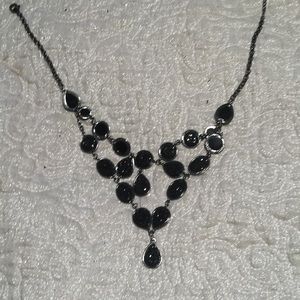 Black Sparkle Necklace
